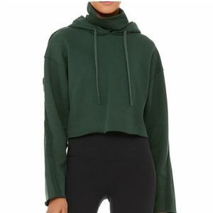 Alo effortless hoodie. XS. Forrest green. Never worn